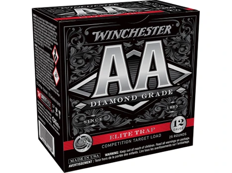 Winchester Ammo AADGHA127 AA Diamond Grade Elite Trap 12Gauge 2.75" 1 1/8oz 7.5Shot 25 Per Box/10 Case
