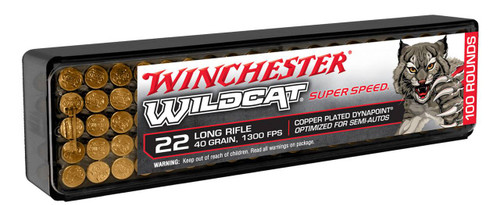 WIN WW22LRSSD 22LR WILDCAT SUP SPD 10020 UPC: 020892104372