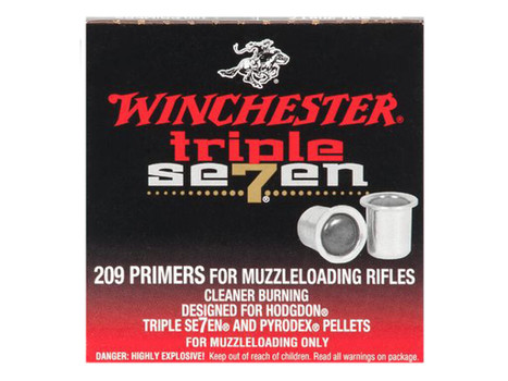 Winchester Muzzleloading SML209T7 209 Triple Seven Muzzleloading Primers 100 Per Box