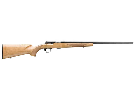 Browning 025256202 T-Bolt Sporter 22 LR 10+1 22", Polished Blued Barrel/Rec, Gloss AAAA Maple Stock, Double Helix Magazine