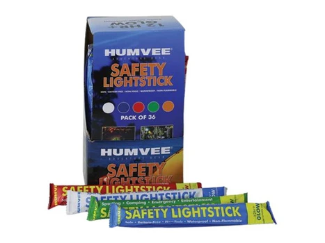 CAMP HMV-LS-6DB36 HUMVEE LIGHTSTICK 6IN 36 PCS