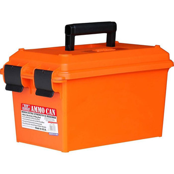 CASE OF 6 AMMO CAN 50 CALIBER ORANGE UPC: 026057362335