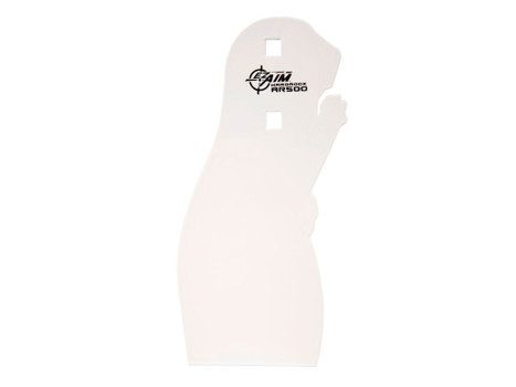 EZ-Aim 15572 Shooting Silhouette Prairie Dog 0.38" Thickness White