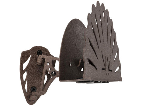 Allen 7238 EZ Mount Turkey Fan Display Wall Mount Turkey Brown Steel Includes Mounting Hardware
