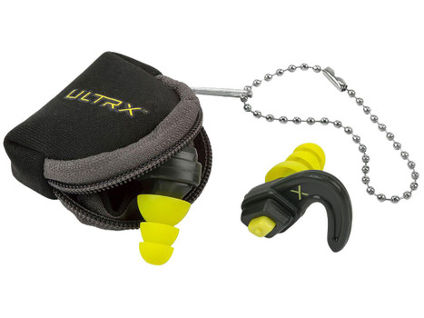 Allen 4103 Shift Adjustable Protection Ear Plugs 12-25 dB Gray/Yellow Lightweight