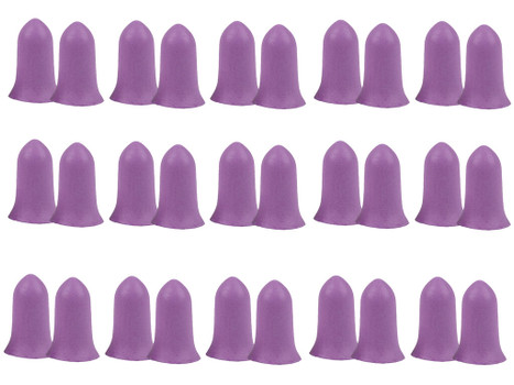 Allen 4134 Tapered Foam Ear Plugs 32 dB Purple 15 Pair