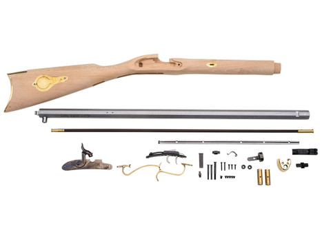 Traditions KRC52408 St. Louis Hawken Rifle Kit 50 Cal 28" Sidelock Action