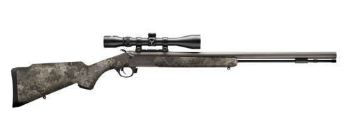 Traditions CR5-843304434 NitroFire VAPR w/Scope 50 Cal 209 Primer 26" Sniper Gray Cerakote Fluted & Tapered Barrel, Drilled & Tapped Receiver, Veil Alpine Fixed Synthetic Stock, 3-9x40mm Duplex UPC: 040589030852