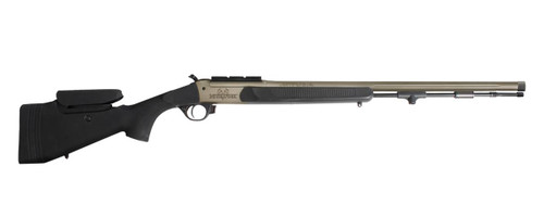 Traditions CR84660450B NitroFire Pro 50 Cal 209 Primer Tungsten Cerakote 26" Fluted/Threaded w/VAPR twist Barrel, Drilled & Tapped Receiver, Black Adj Cheek Piece & LOP Synthetic Stock UPC: 040589030883