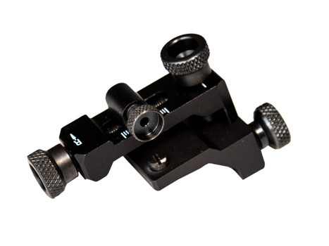 CVA AC1750 Micro-Adjust Williams Western Long Range Rear Peep & Front Globe Sight Reticle Kit Black