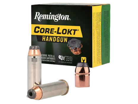 Remington Ammunition R20225 Core-Lokt Handgun 41RemMag 210gr Jacketed Hollow Point 20 Per Box/10 Case