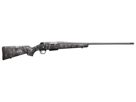 Winchester Guns N35776299 XPR Extreme Hunter 6.8 Western 3+1 Cap 24" MB Tungsten Gray Cerakote Rec TrueTimber Midnight Stock Right Hand with MOA Trigger System (Full Size) No Sights