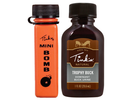 Tinks W6197 Trophy Buck Deer Attractant Buck Urine Scent 1 oz Includes Mini Bomb