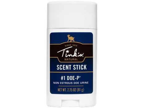 Tinks W6248 #1 Doe-P Scent Stick Calming Stick Natural 2.75 oz