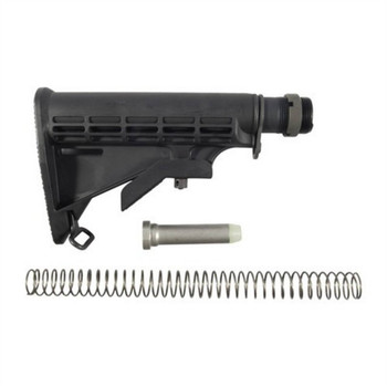 AR-15 STOCK ASSEMBLY COLLAPSIBLE MIL-SPEC BLACK UPC: 050806110243