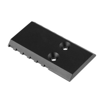 ALUMINUM COVER PLATE FOR BROWNELLS ACRO SLIDES BLACK UPC: 050806113435