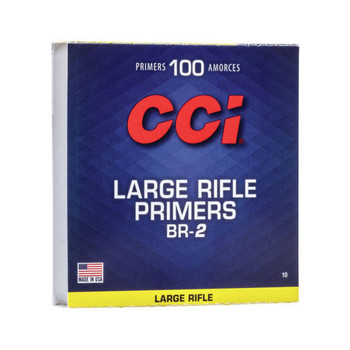 CASE OF 50 BR2 LARGE RIFLE PRIMER 100/BX UPC: 076683000101