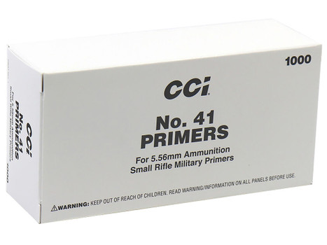 CCI 1 Mil-Spec No. 41 5.56x45mm NATO Rifle 1000/Box