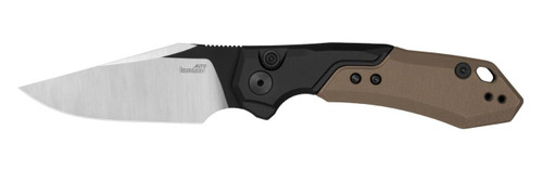 KERSHAW AUTO LAUNCH 19 TAN/BLK 3.3" UPC: 087171066691