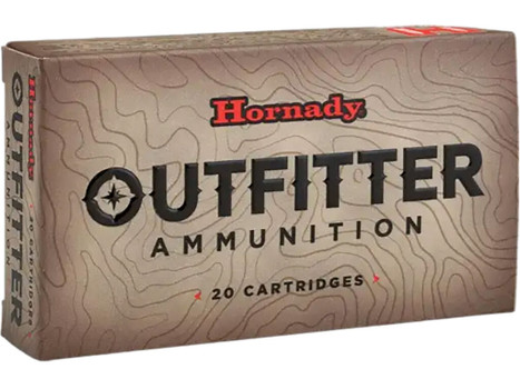 Hornady 813624 Outfitter 257WthbyMag 90gr Copper Alloy eXpanding 20 Per Box/10 Case