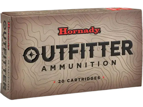 Hornady 82084 Outfitter 300RUM 180gr Copper Alloy eXpanding 20 Per Box/10 Case