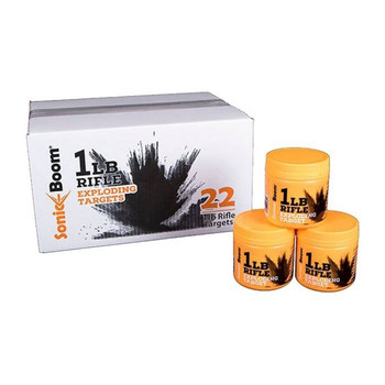 1 Pound Exploding Rifle Target 22 Pack UPC: 091037610942