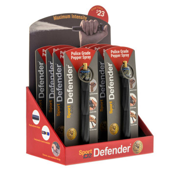 Sport Defender OC Spray 8 Piece Display UPC: 092608819351