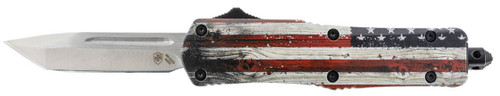 TEMP SWUS232 SML WOOD US FLAG TANTO 440C SLV UPC: 093674807617