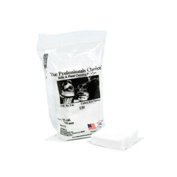 CTTN KNIT SQ PAT 30 CAL/762MM 2X2 130PK UPC: 184235000124