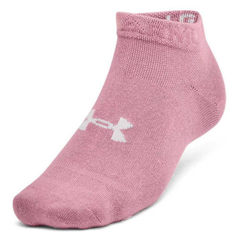 Unisex UA Essential 6pk Low-PNK,XL UPC: 196886386014