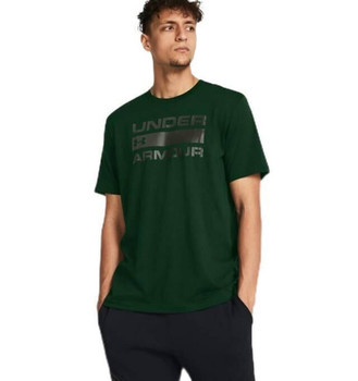 UA TEAM ISSUE WORDMARK SS-GRN,LG UPC: 197777450616