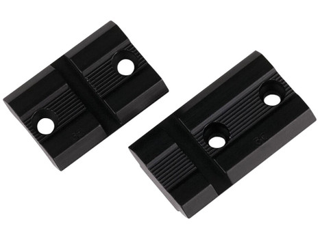 Weaver Mounts 48489 Top Mount Base Pairs Matte Black Savage 110 (8-40)