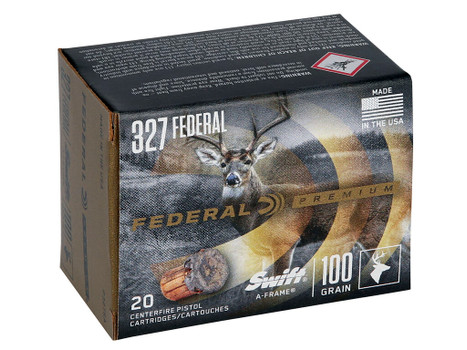 Federal P327SA Premium 327FederalMag 100gr Swift A Frame 20 Per Box/10 Case