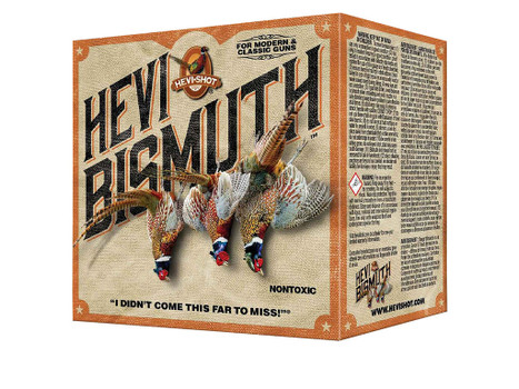 HEVI-Shot HS19715 HEVI-Bismuth Upland 410Gauge 3" 9/16oz Bismuth 5Shot 25 Per Box/10 Case