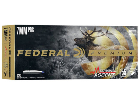 Federal P7PRCTA1 Premium Terminal Ascent 7mmPRC 155gr 20 Per Box/10 Case