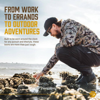 LAC ALPHA DECK BOOT 6" BLK OLV CAMO UPC: 612632540696