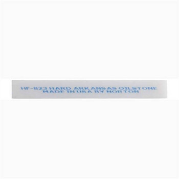 HF-823 HARD FLAT ARKANSAS STONE 3X3/8X1/8'' UPC: 614636868059