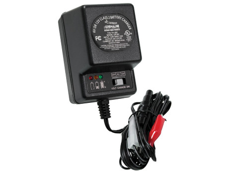 Wildgame Innovations WGIWGIBC0005 Battery Charger Black 6 Volt-12 Volt