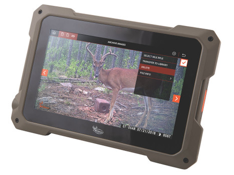 Wildgame Innovations WGIVW0009 Trail Pad SD Card Viewer Brown 7" Touchscreen 32GB x 2