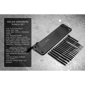 ARMORER'S PUNCH 16 PIECE SET UPC: 644625247299