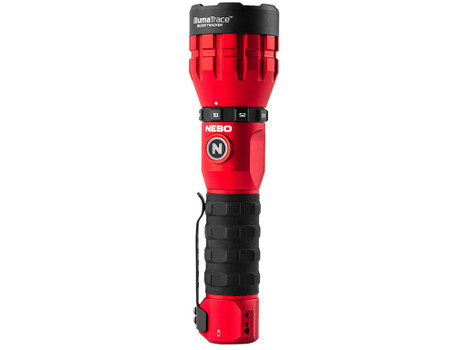 NEBO NEBFLT1036 Illumatrace Blood Tracker Flashlight Red 150/170 Lumens White LED