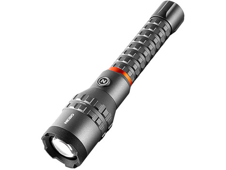 NEBO NEBFLT1039 Davinci 7000L Flashlight Gray 80/1,800/3,500/7,000 Lumens White LED