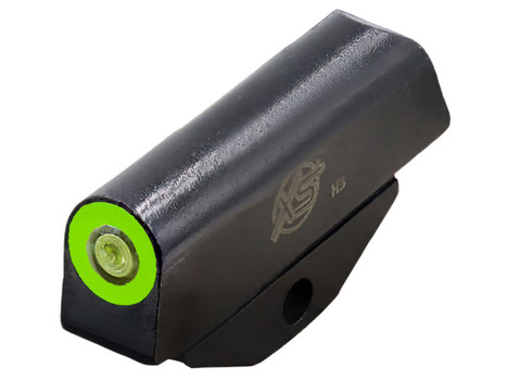 XS Sights TS0003N4G Standard Dot Front Green Tritium Front/Black Oxide Frame, Fits Taurus 605/856