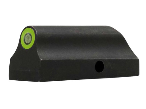 XS Sights RP0013N4G Standard Dot Revolver Front Sight- Ruger Black | Green Tritium Green Outline Front Sight