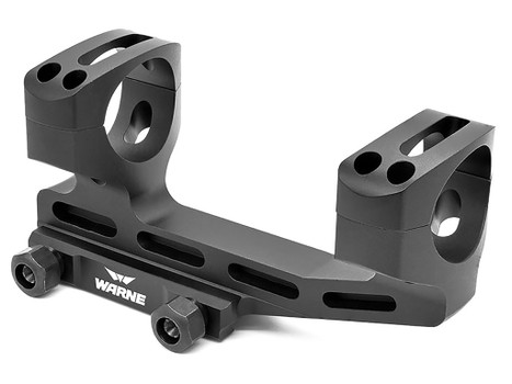 Warne SHXSKEL30TW X-SKEL Scope Mount/Ring Combo Black Anodized 30mm