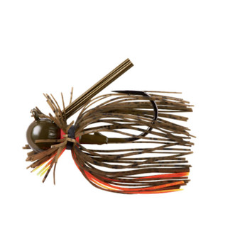 WE 3/8 HF JIG-GRN PUMPKIN ORN UPC: 657139060803