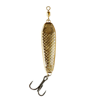 WAR EAGLE JIGGIN SPOON GOLD UPC: 657139878026