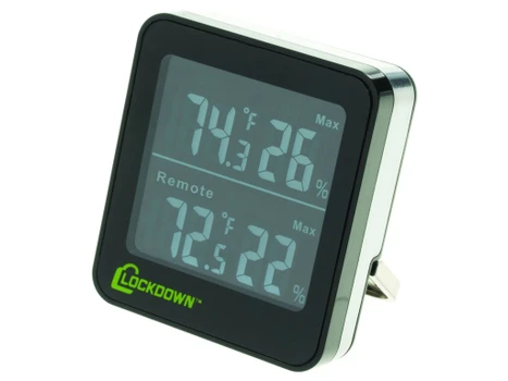 LOCKDOWN 1116792 WIRELESS HYGROMETER