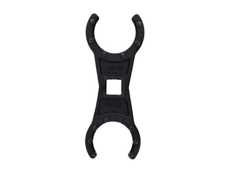 Wheeler 1199464 Mil-Spec Barrel Nut Crowfoot Wrench Black Steel