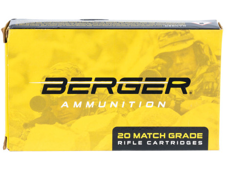 Berger Bullets 31021 Tactical Rifle 6.5Creedmoor 130gr Hybrid Open Tip Match 20 Per Box/10 Case